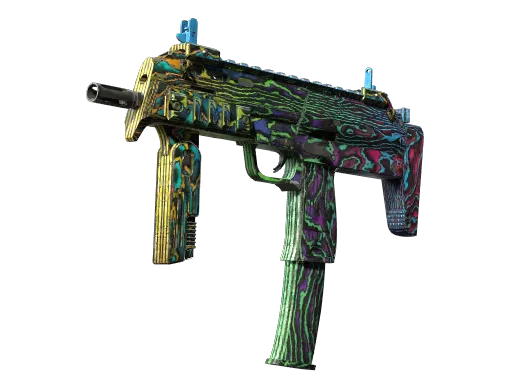 StatTrak™ MP7 | Neon Ply (Field-Tested)