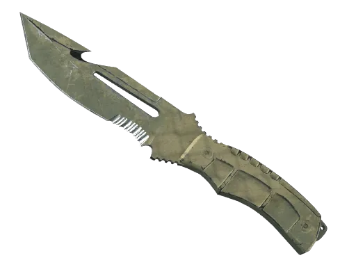 ★ StatTrak™ Survival Knife | Safari Mesh (Battle-Scarred)
