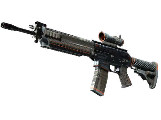 StatTrak™ SG 553 | Phantom (Battle-Scarred)