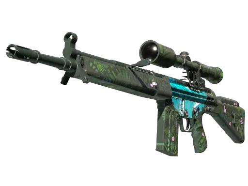 StatTrak™ G3SG1 | Dream Glade (Battle-Scarred)