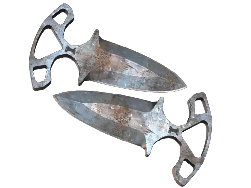 CS2 Shadow Daggers | Rust Coat - Covert Knife skin