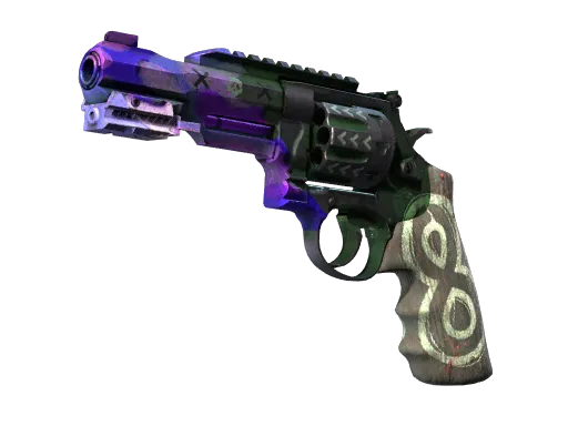 StatTrak™ R8 Revolver | Crazy 8 (Battle-Scarred)