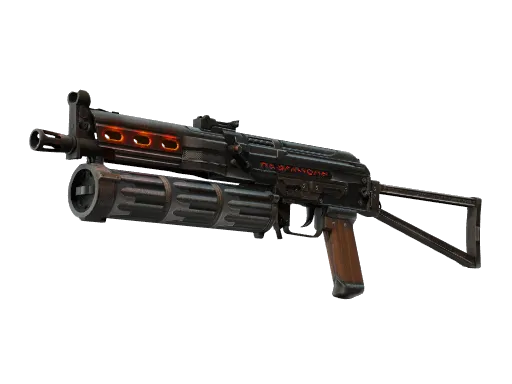 StatTrak™ PP-Bizon | Runic (Well-Worn)