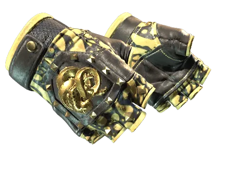 CS2 Broken Fang Gloves | Yellow-banded - Extraordinary Gloves skin
