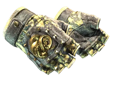 ★ Broken Fang Gloves | Yellow-banded (Battle-Scarred)