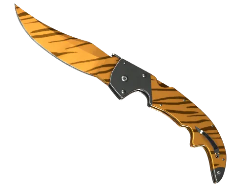 CS2 Falchion Knife | Tiger Tooth - Covert Knife skin