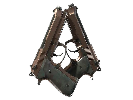 Dual Berettas | Rose Nacre (Field-Tested)