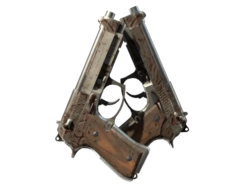 Dual Berettas | Pyre (Battle-Scarred)