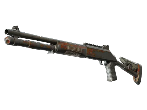 StatTrak™ XM1014 | Red Python (Battle-Scarred)