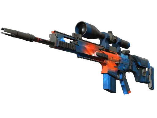 StatTrak™ SCAR-20 | Cardiac (Battle-Scarred)