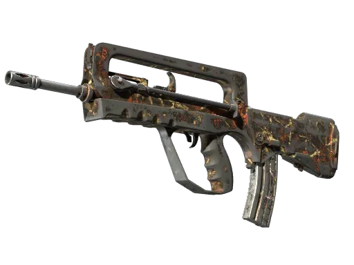 StatTrak™ FAMAS | Crypsis (Battle-Scarred)