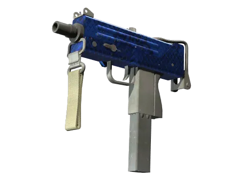 StatTrak™ MAC-10 | Lapis Gator (Field-Tested)