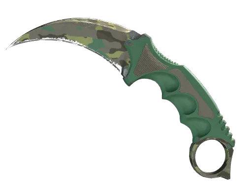 ★ StatTrak™ Karambit | Boreal Forest (Well-Worn)