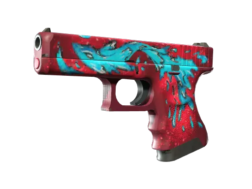 Glock-18 | Water Elemental (Minimal Wear)