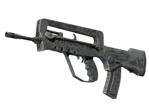 FAMAS | Night Borre (Battle-Scarred)