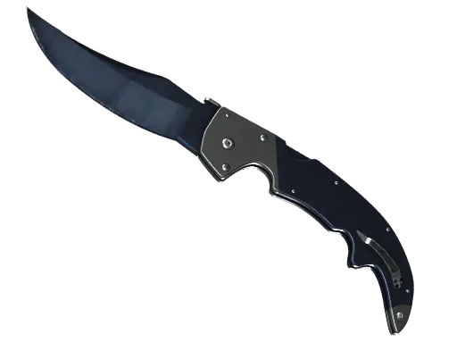 ★ Falchion Knife | Blue Steel (Battle-Scarred)