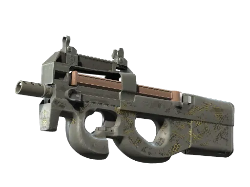 StatTrak™ P90 | Desert Warfare (Battle-Scarred)