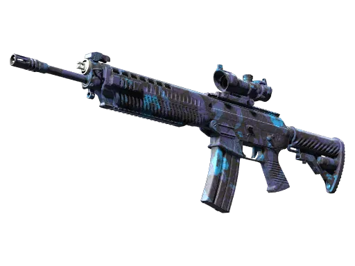 StatTrak™ SG 553 | Aloha (Factory New)