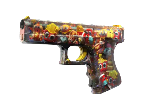 StatTrak™ Glock-18 | Snack Attack (Field-Tested)