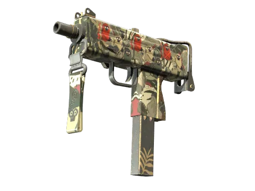 MAC-10 | Monkeyflage (Factory New)