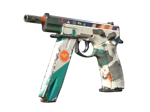 CZ75-Auto | Slalom (Well-Worn)