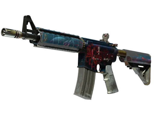 M4A4 | Spider Lily (Battle-Scarred)