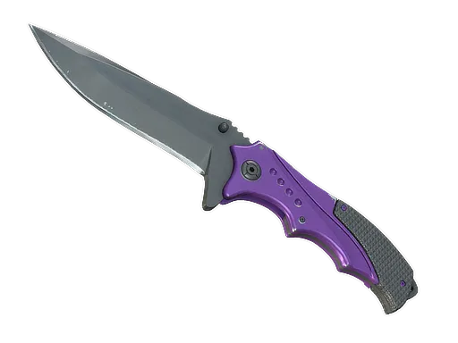 ★ StatTrak™ Nomad Knife | Ultraviolet (Well-Worn)