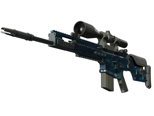StatTrak™ SCAR-20 | Grotto (Battle-Scarred)