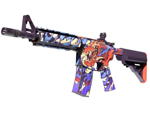 M4A4 | 龍王 (Dragon King) (Battle-Scarred)