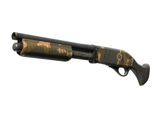 Sawed-Off | Black Sand (Battle-Scarred)