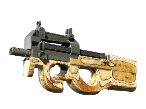 StatTrak™ P90 | Shapewood (Minimal Wear)