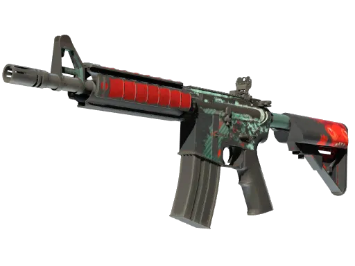 StatTrak™ M4A4 | Bullet Rain (Battle-Scarred)