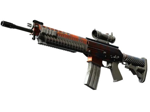 SG 553 | Danger Close (Battle-Scarred)