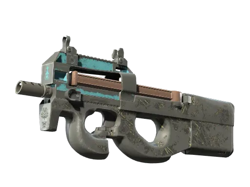 P90 | Facility Negative (Battle-Scarred)