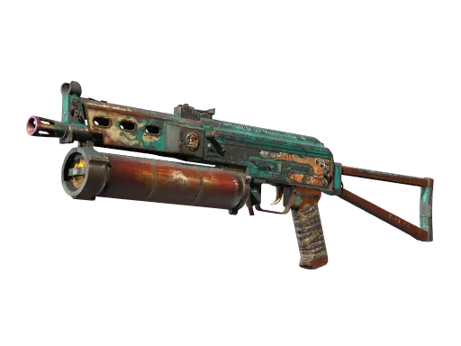 StatTrak™ PP-Bizon | Embargo (Battle-Scarred)