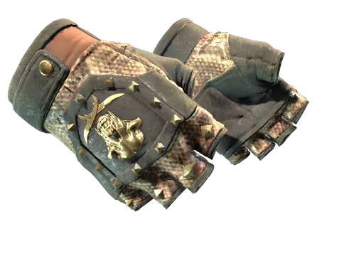 ★ Bloodhound Gloves | Snakebite (Battle-Scarred)