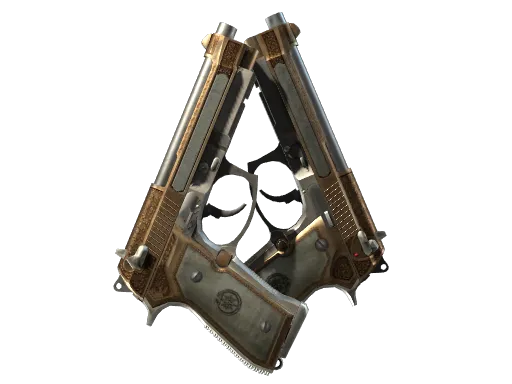 Dual Berettas | Cartel (Battle-Scarred)