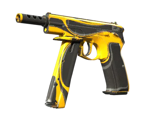 CZ75-Auto | Yellow Jacket (Field-Tested)