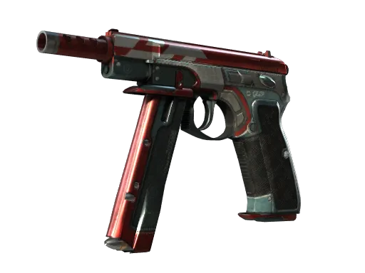 StatTrak™ CZ75-Auto | Red Astor (Well-Worn)