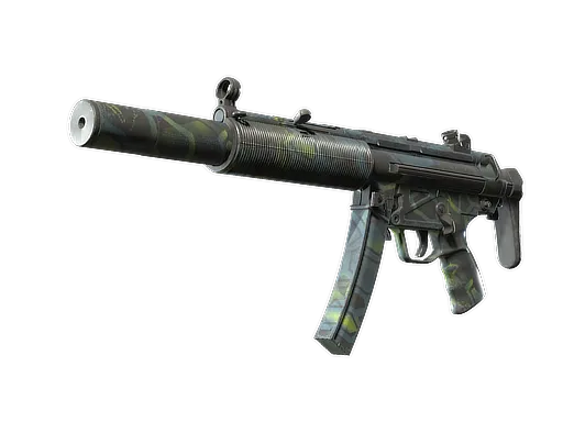 MP5-SD | Lime Hex (Well-Worn)