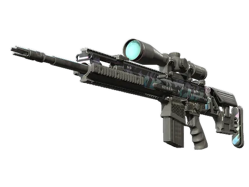 StatTrak™ SCAR-20 | Caged (Minimal Wear)