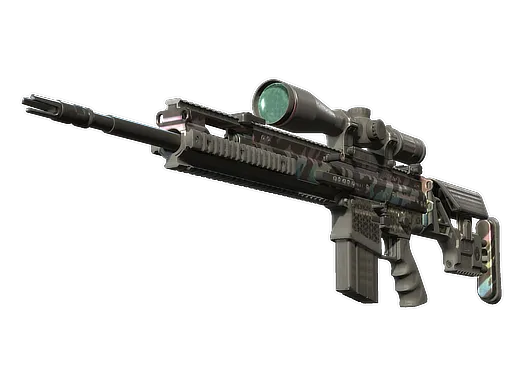 SCAR-20 | Caged (Well-Worn)