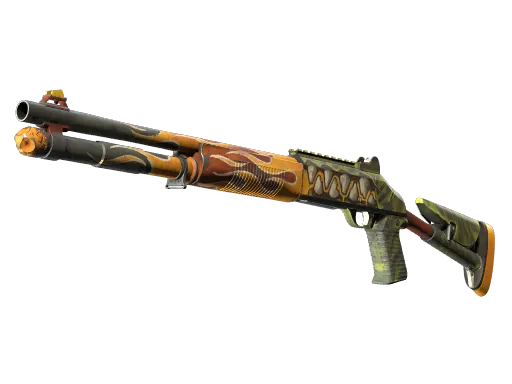 StatTrak™ XM1014 | Incinegator (Well-Worn)