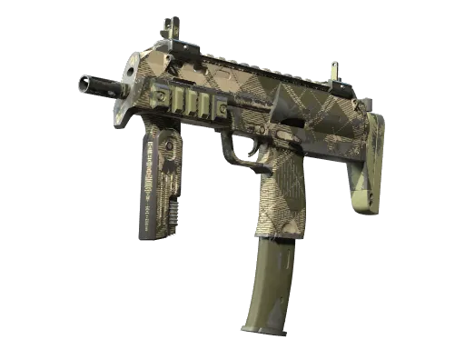 MP7 | Olive Plaid (Well-Worn)