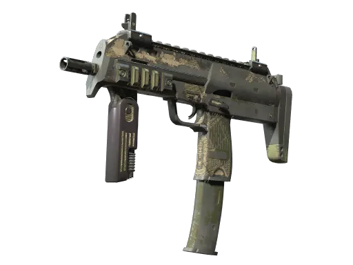 MP7 | Olive Plaid (Battle-Scarred)