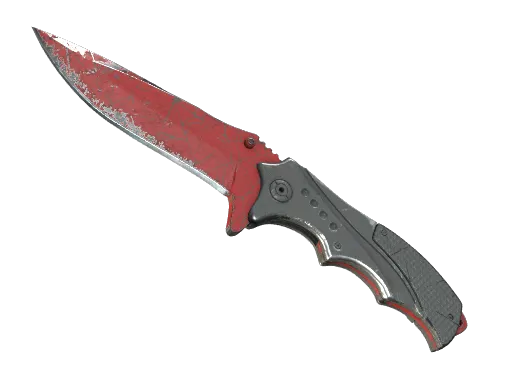 ★ Nomad Knife | Crimson Web (Battle-Scarred)