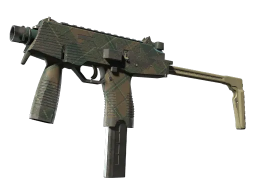 MP9 | Green Plaid (Field-Tested)