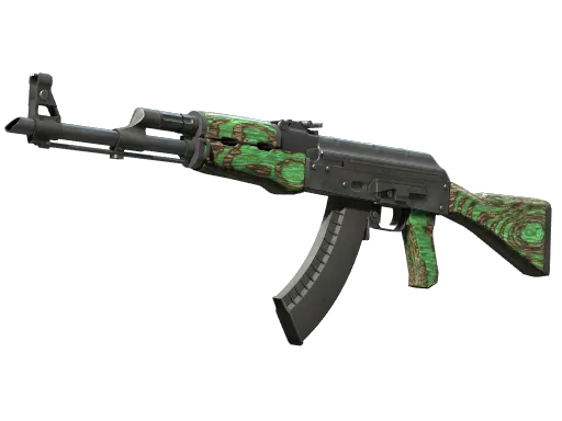 Souvenir AK-47 | Green Laminate (Field-Tested)