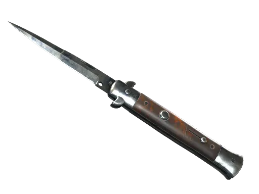 ★ Stiletto Knife | Stained (Field-Tested)