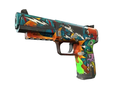 Five-SeveN | Angry Mob (Battle-Scarred)